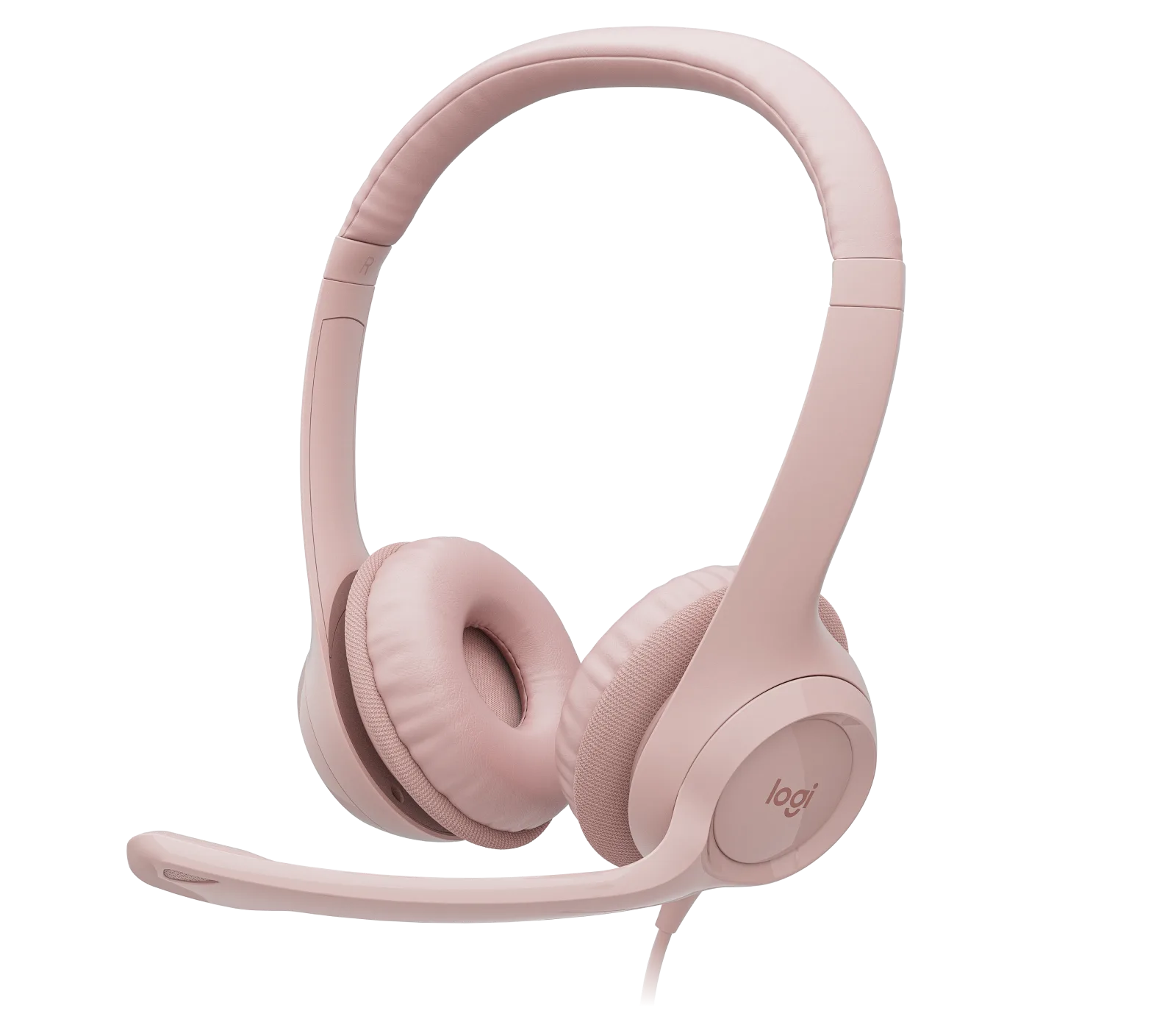 AURICULAR C/MICROFONO LOGITECH H390 ROSE 981-001280