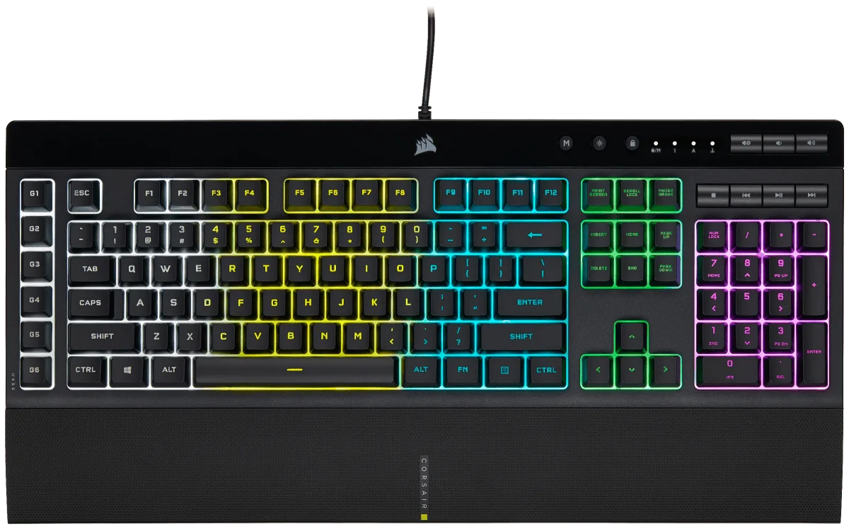 Teclado Corsair K55 RGB PRO Gaming Macro Key (1835)