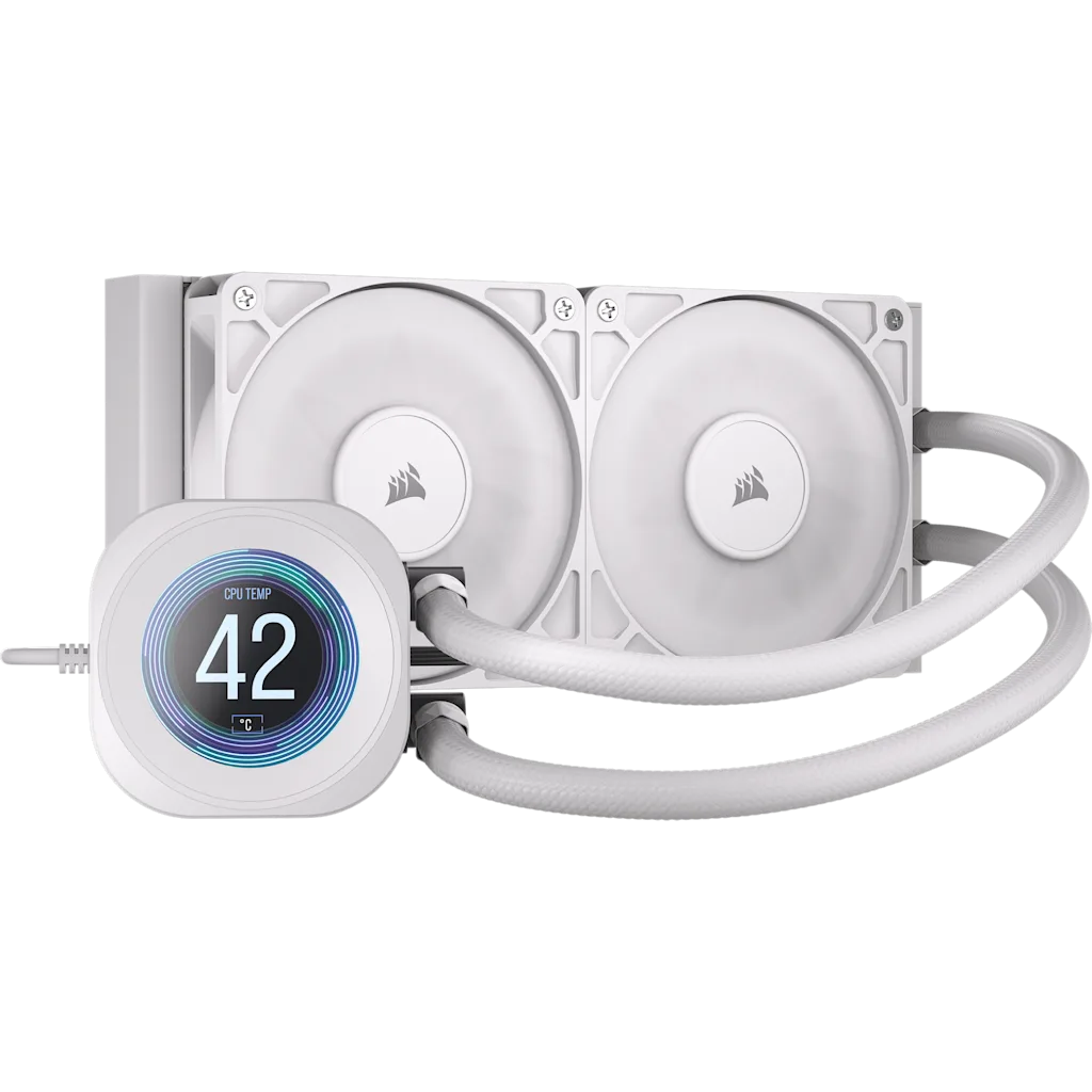 LIQUID COOLER CORSAIR NAUTILUS 240 RS LCD BLANCO