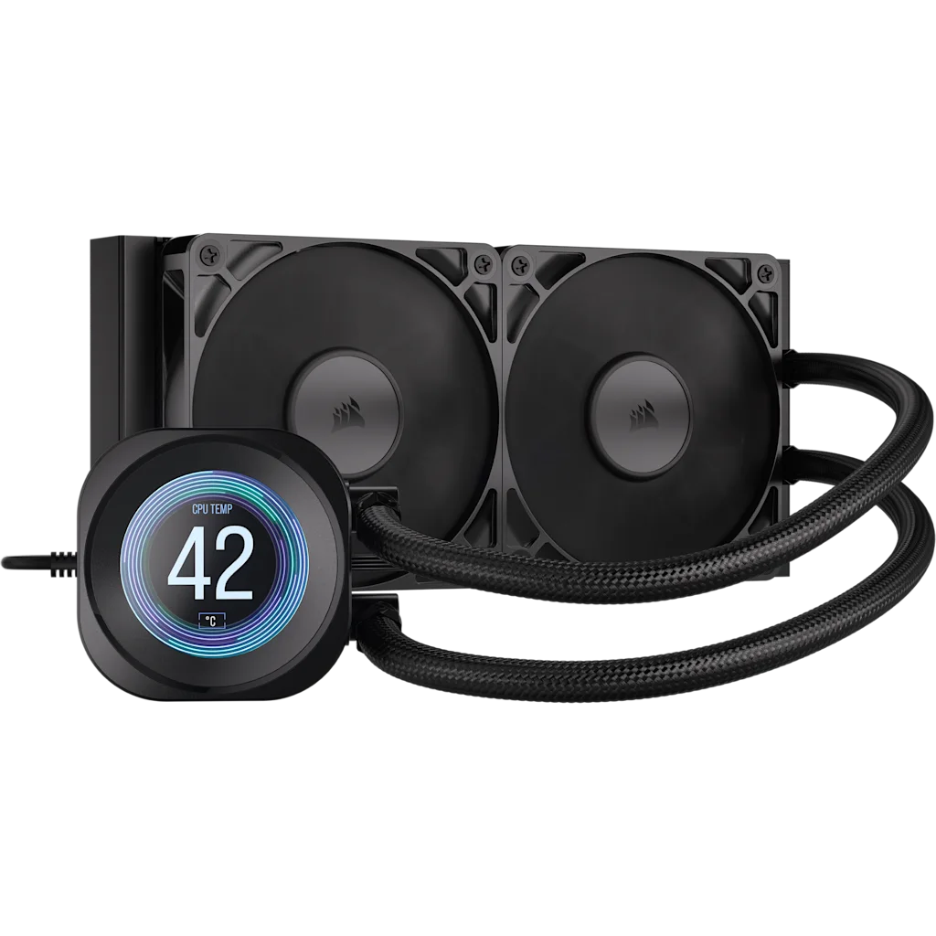 LIQUID COOLER CORSAIR NAUTILUS 240 RS LCD NEGRO