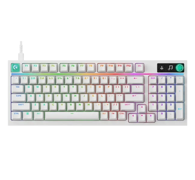 TECLADO LOGITECH G316 X WHITE USB MEC 920-014226