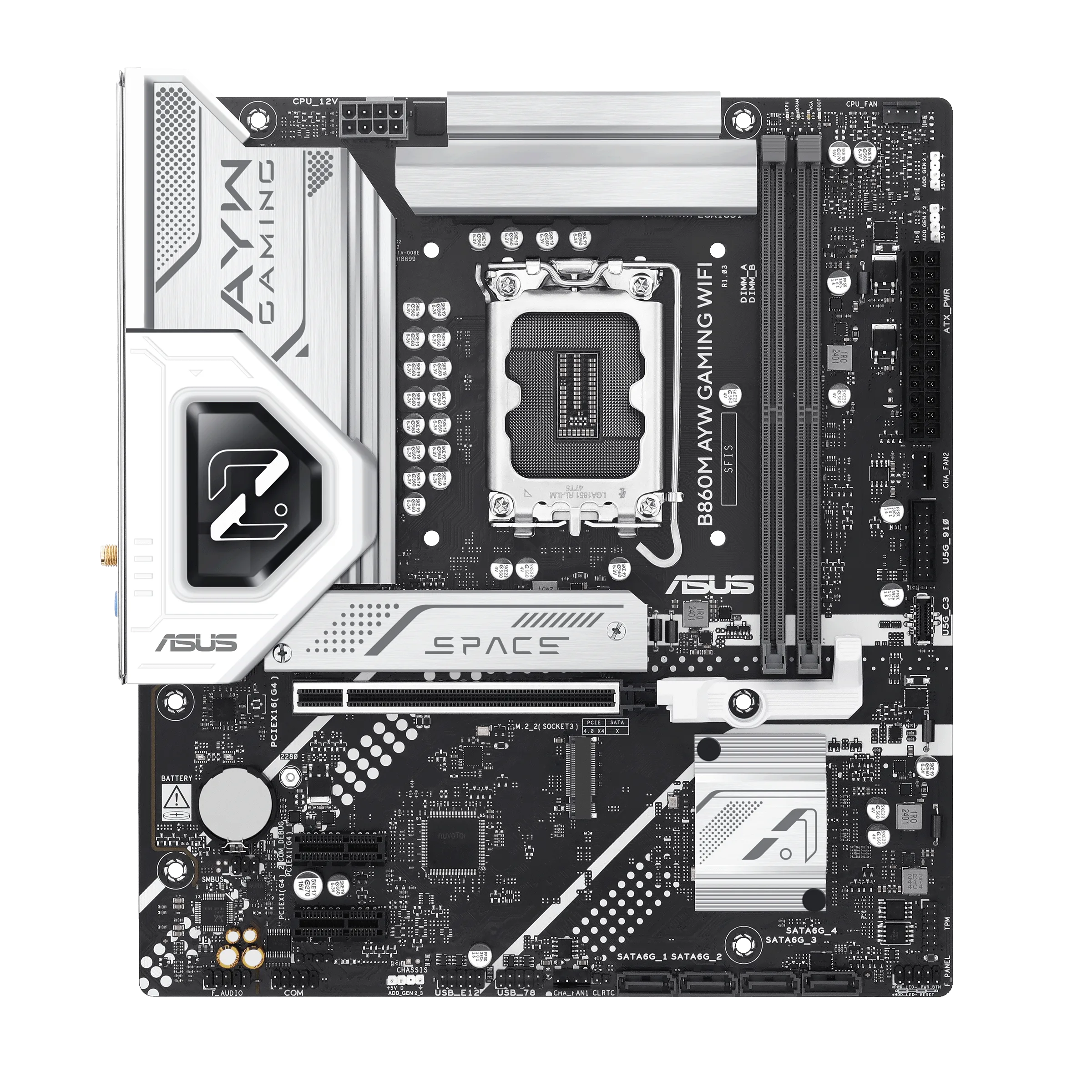 MB ASUS S1851 B860M AYW GAMING WIFI DDR5 BOX