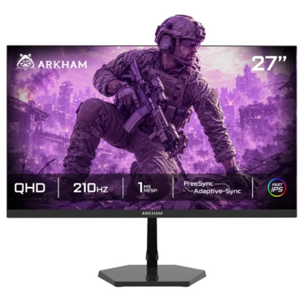 MONITOR 27 ARKHAM 210HZ FAST IPS QHD 1MS HDMI/DP