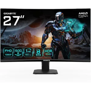 MONITOR GAMER GIGABYTE 27 GS27FC-SA (CURVO) - https://clickgaming.com.ar