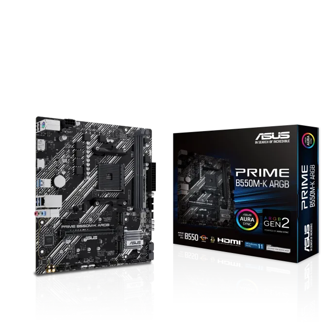 MOTHER ASUS (AM4) PRIME B550M-K ARGB