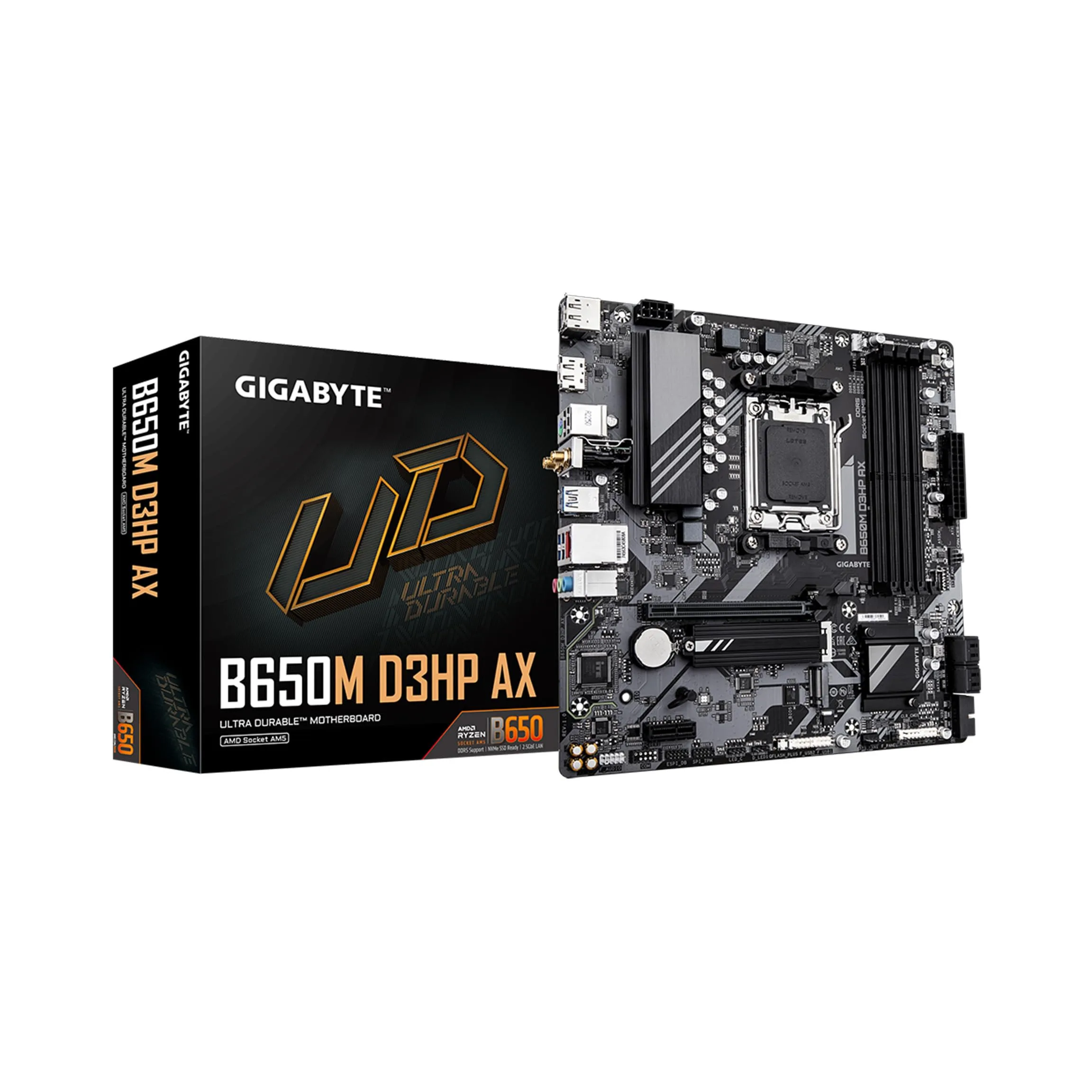 MOTHER GIGABYTE B650M D3HP AX DDR5 AM5 (SERIE 7000/8000) (9510)