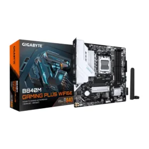 Mother Gigabyte B840M GAMING P WF6E DDR5 AM5 (Serie 7000/8000/9000) (9815) - https://clickgaming.com.ar