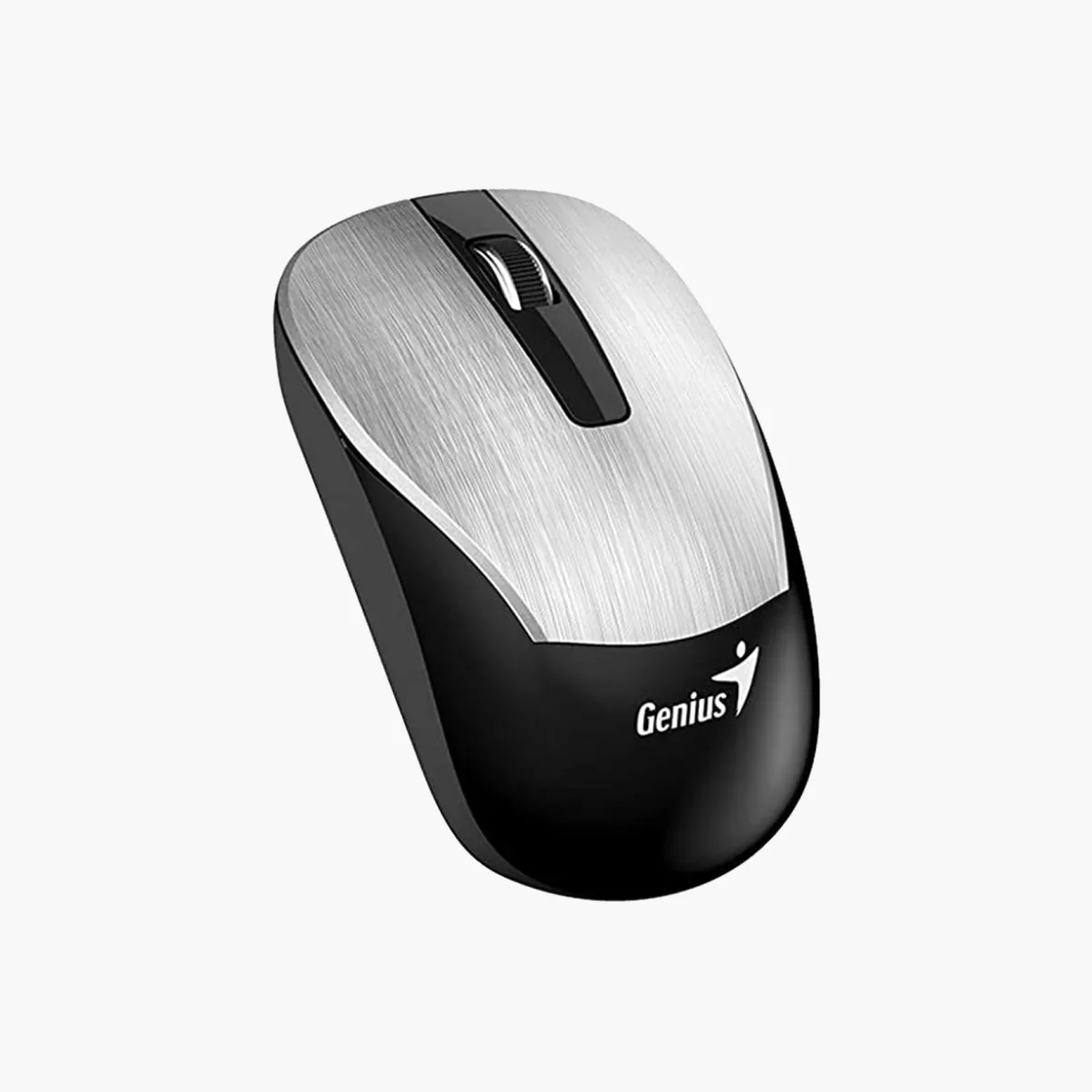 Mouse Inalámbrico Genius Recargable Eco-8015 Plata