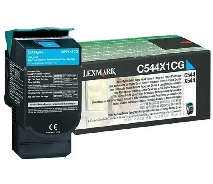 TONER LEXMARK C544X1CG CYAN XL P/C544