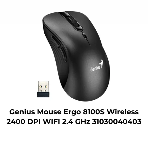 MOUSE GENIUS ERGO 8100S WIRELESS BLACK