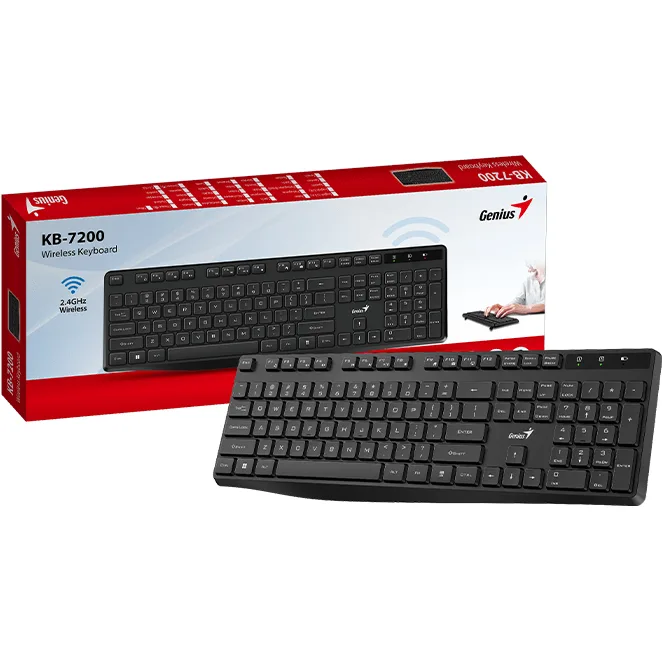 TECLADO INALÁMBRICO GENIUS KB-7200