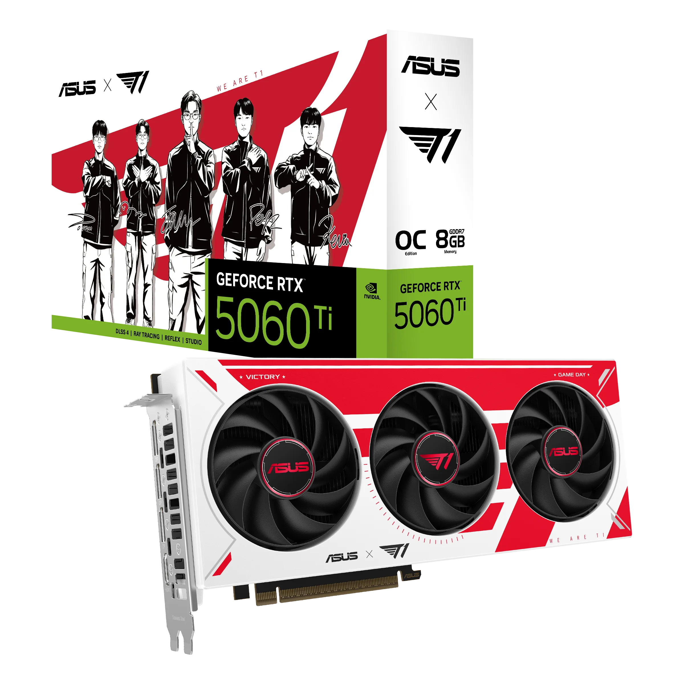 VGA 8GB RTX 5060 TI ASUS T1 OC GAMING GDDR7