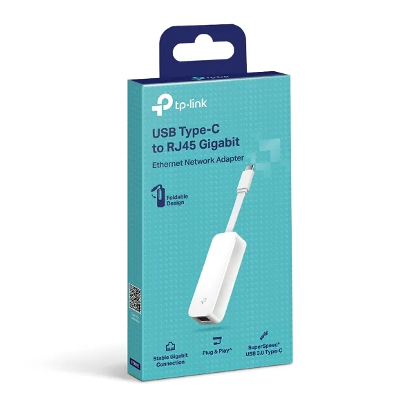 ADAPTADOR DE RED TP-LINK USB-C LAN GIGABIT UE300C