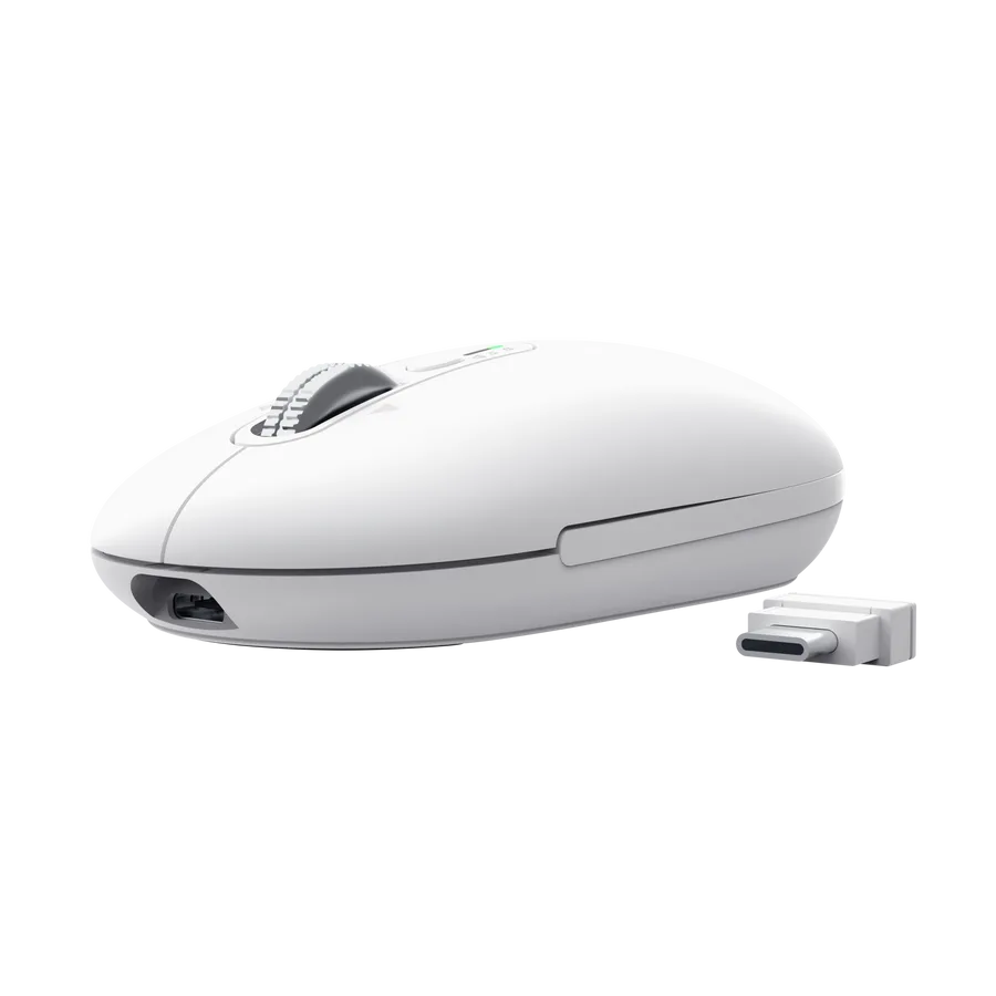MOUSE GAMER TRUST SERON HYPSCROLL SLIM WRLS WHITE