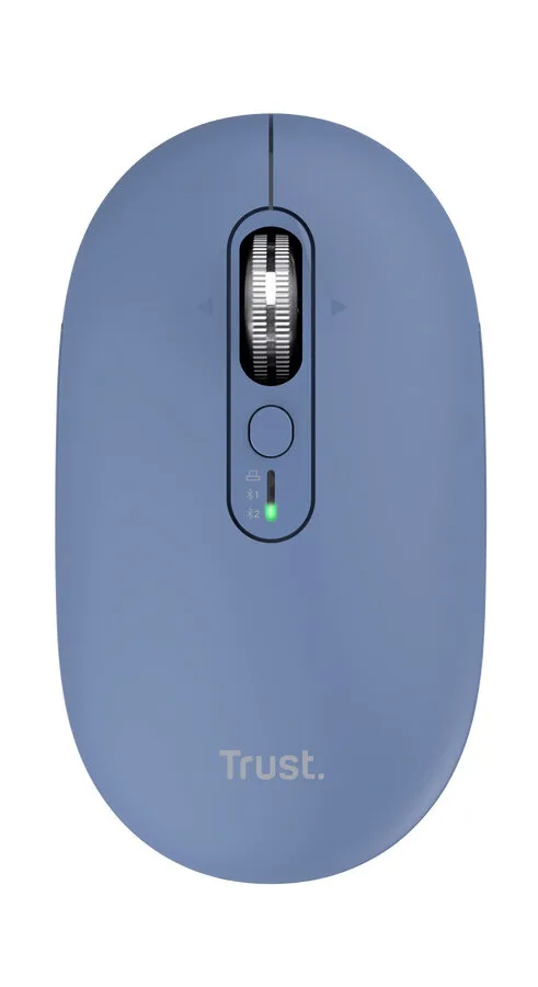 MOUSE GAMER TRUST SERON HYPSCROLL SLIM WRLS BLUE