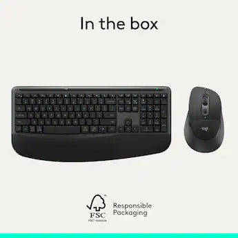 TECLADO+MOUSE LOGITECH BLUETOOTH MK880 NEGRO COMFORT 920-014019