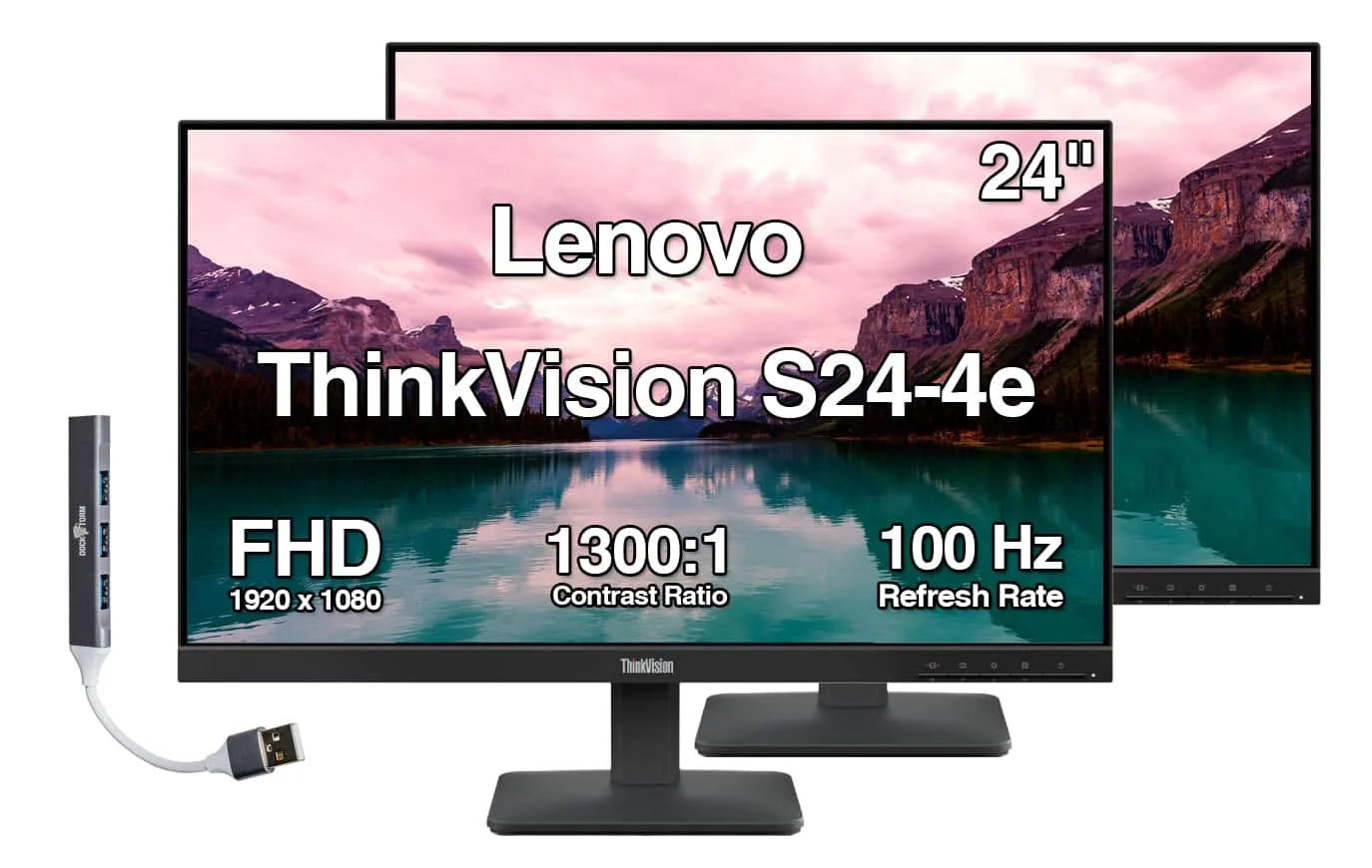 MONITOR 24 LENOVO S24-4E VGA/HDMI GTIA 3 CI