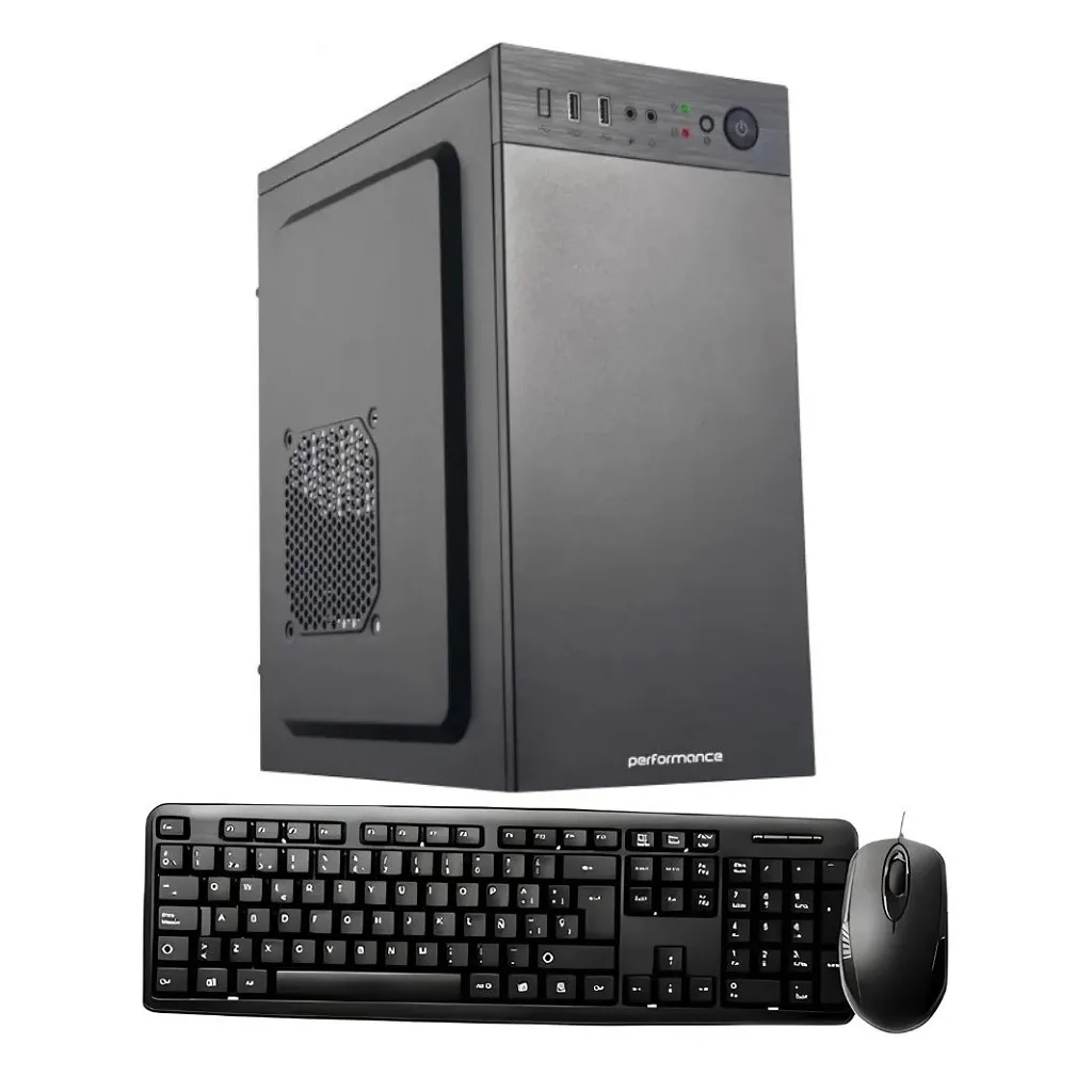 GABINETE KIT PERFORMANCE MATE CON FUENTE 500W TEC+MOU