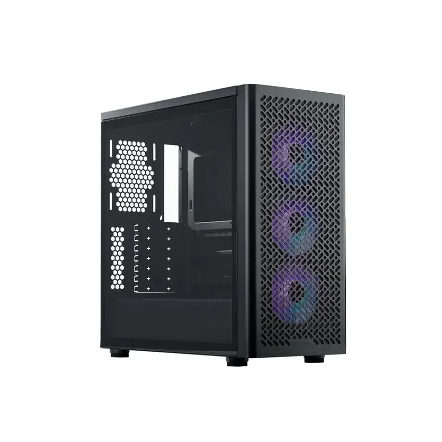 GAB COOLER MASTER ELITE 461 3*FAN ARGB M-ATX WH