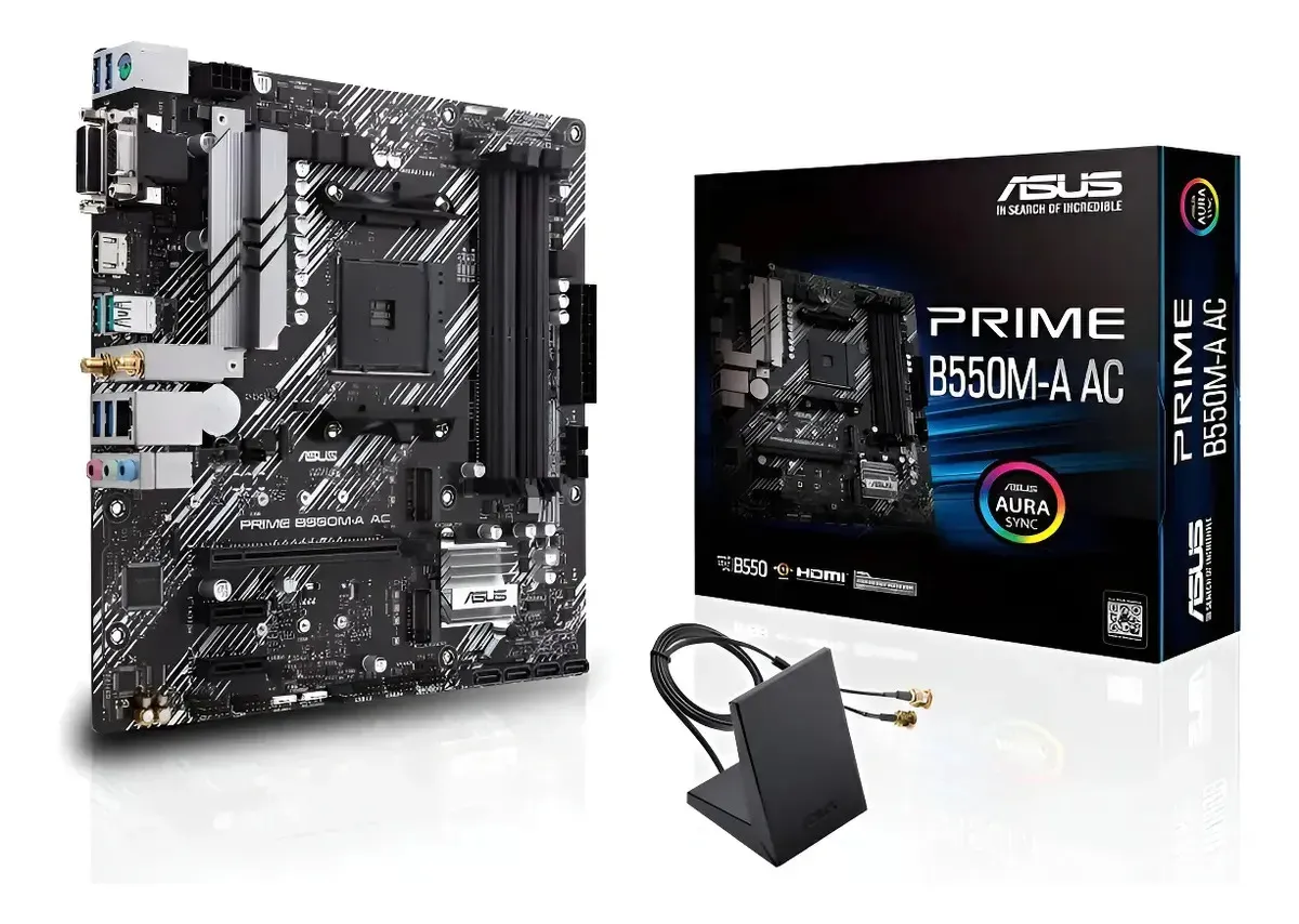 MB ASUS AM4 PRIME B550M-A AC BOX M-ATX