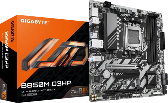 MOTHERBOARD GIGABYTE B850M D3HP AM5 DDR5