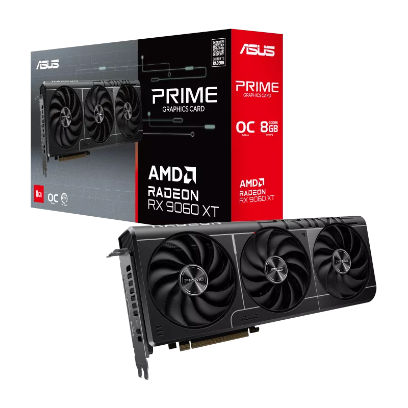PLACA DE VIDEO ASUS PRIME RX 9060XT OC 8GB