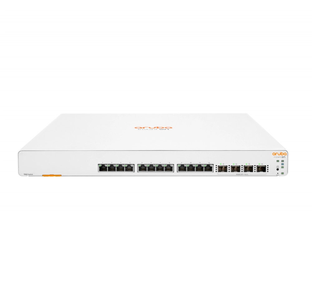 SWITCH 12P ARUBA INSTANT ON 1960 12XGT 4SFP+
