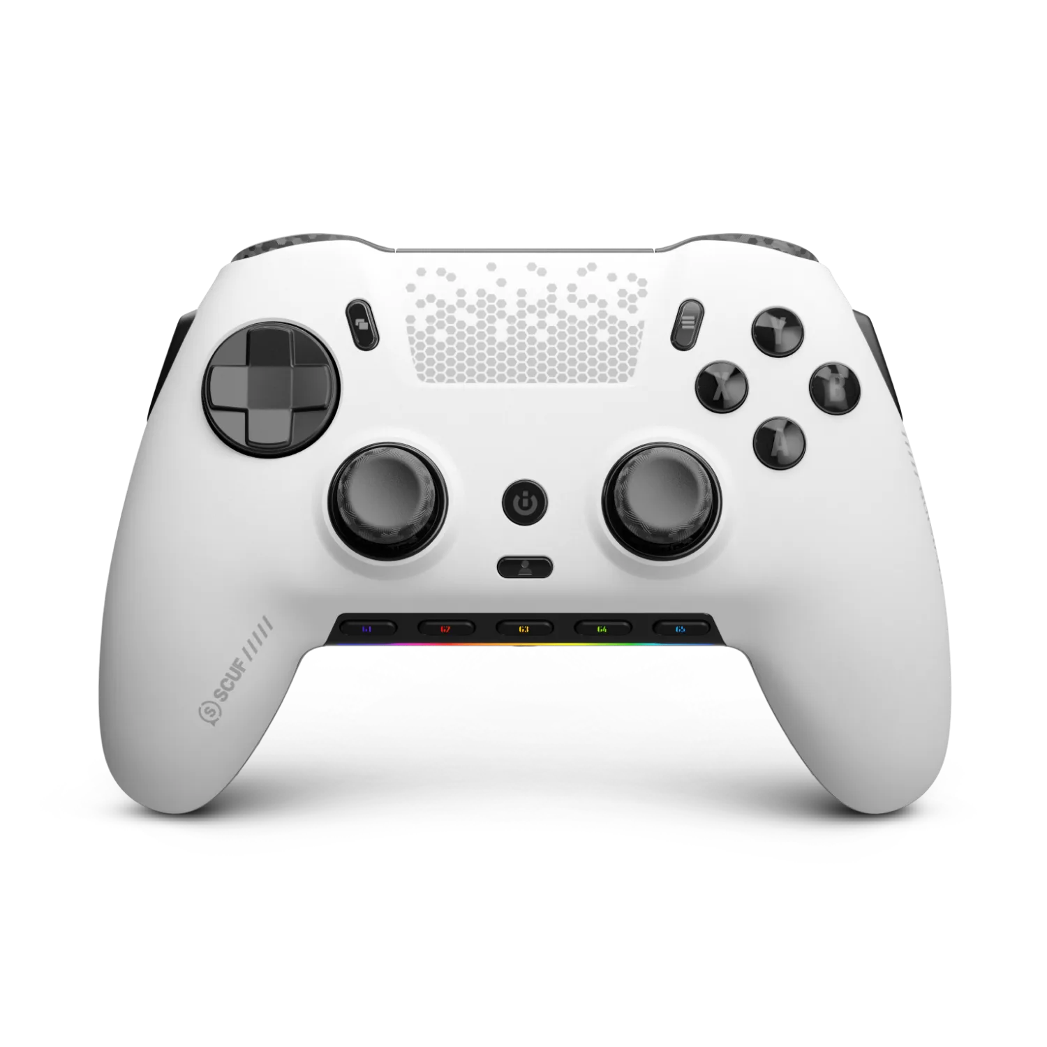 CONTROL GAMER SCUF ENVISION PRO WIRELESS PC 5 G-KEYS ICUE WHITE (012-D2C)