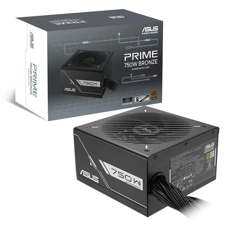 FUENTE ASUS PRIME 750W BRONZE BLACK