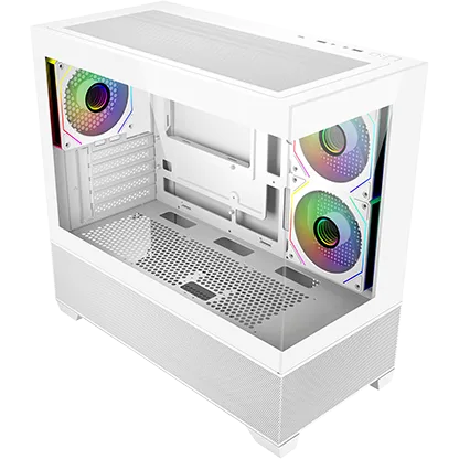 GAB COOLER MASTER ELITE 490 3*FAN M-ATX WH - https://clickgaming.com.ar
