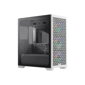 GABINETE COOLER MASTER ELITE 461 3*FAN ARGB M-ATX WHITE - https://clickgaming.com.ar