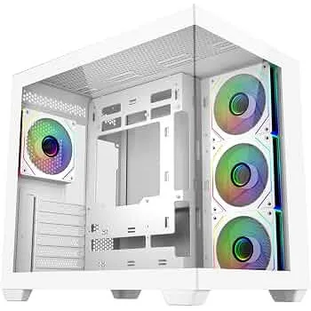 GAB COOLER MASTER ELITE 681 4*FAN ARGB ATX WH