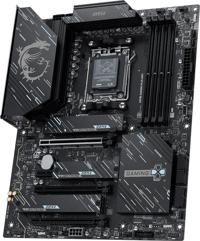 MB MSI AM5 X870E GAMING PLUS WIFI DDR5 BOX ATX