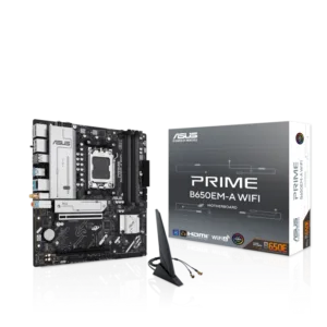 MB ASUS AM5 PRIME B650EM-A WIFI BOX DDR5 M-ATX - https://clickgaming.com.ar