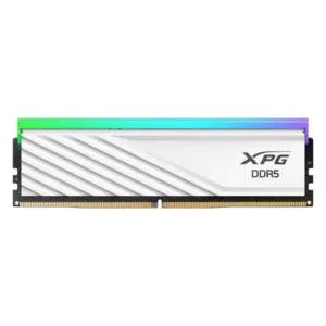 MEMORIA ADATA DDR5 2x8GB 5600MHz XPG LANCER WHITE RGB HEATSINK - https://clickgaming.com.ar