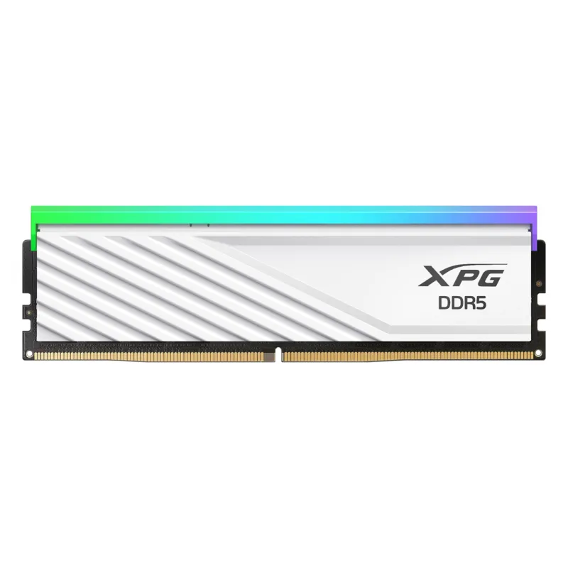 MEMORIA ADATA DDR5 2X8GB 5600MHZ XPG LANCER WHITE RGB HEATSINK