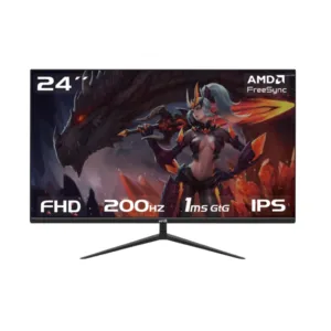 Monitor Gamer Raptor Hawk Eye 24 Frameless IPS FHD 200Hz 1Ms HDMI-DP Negro (3408) (II) - https://clickgaming.com.ar