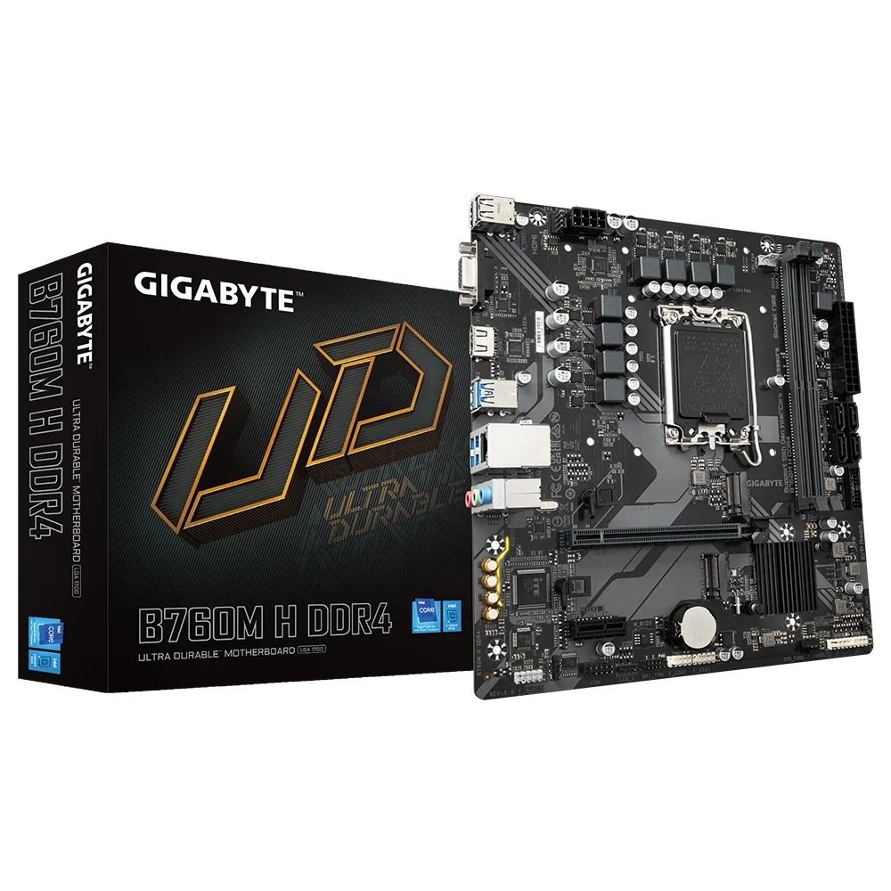MOTHER GIGABYTE (LGA1700) B760M H DDR4