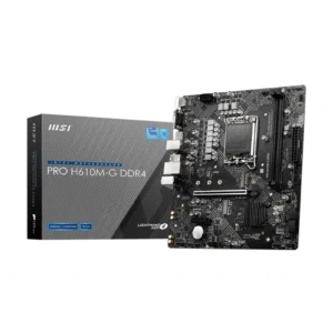 Motherboard MSI PRO H610M-G LGA1700 DDR4 - https://clickgaming.com.ar
