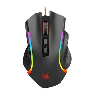 MOUSE REDRAGON GRIFFIN M607 RGB BLACK 7200 DPI