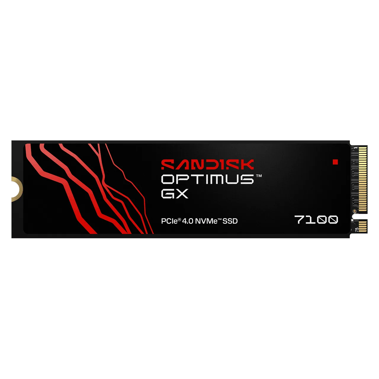 DISCO INTERNO SSD SANDISK OPTIMUS GX7100 500GB M.2 2280 NVME PCIE 4.0 6800MB/S