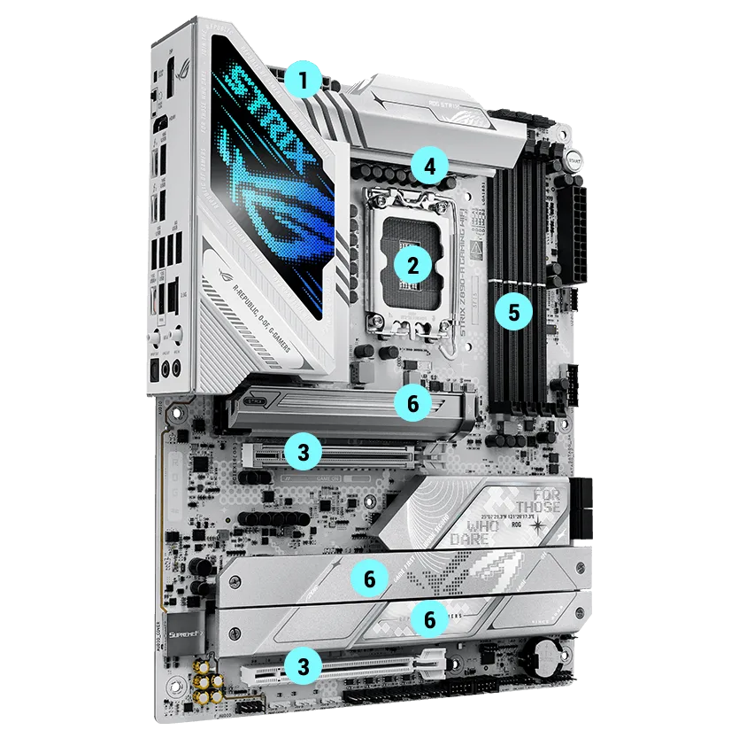MOTHERBOARD ASUS ROG STRIX Z890-A GAMING WIFI LGA1851 DDR5