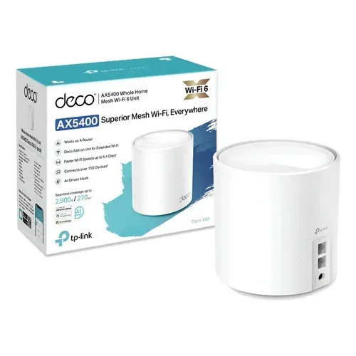 SISTEMA MESH TP-LINK DECO X60 (1-PACK) AX5400