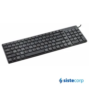 TECLADO CX SLIM WK-718 TECLA CHOCOLATE USB - https://clickgaming.com.ar