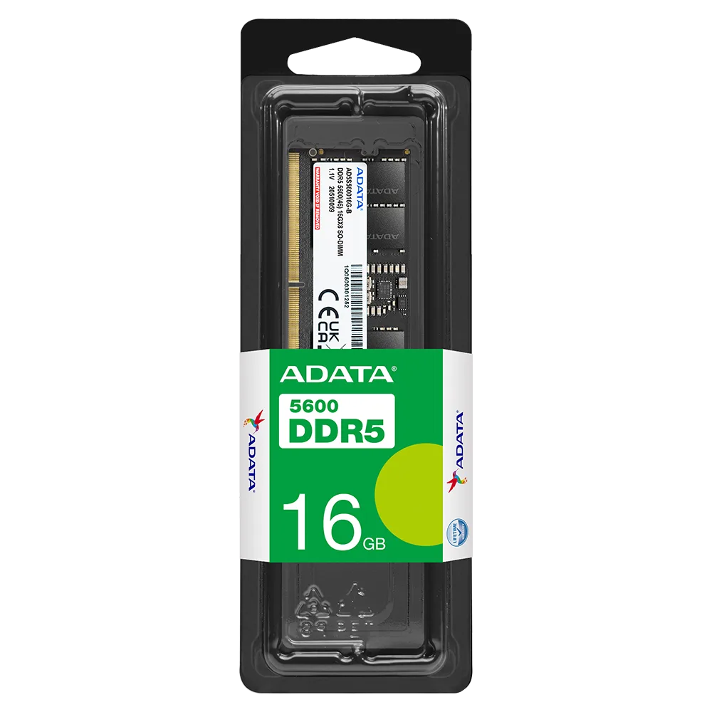 MEMORIA ADATA SODIMM DDR5 16GB 5600MHZ