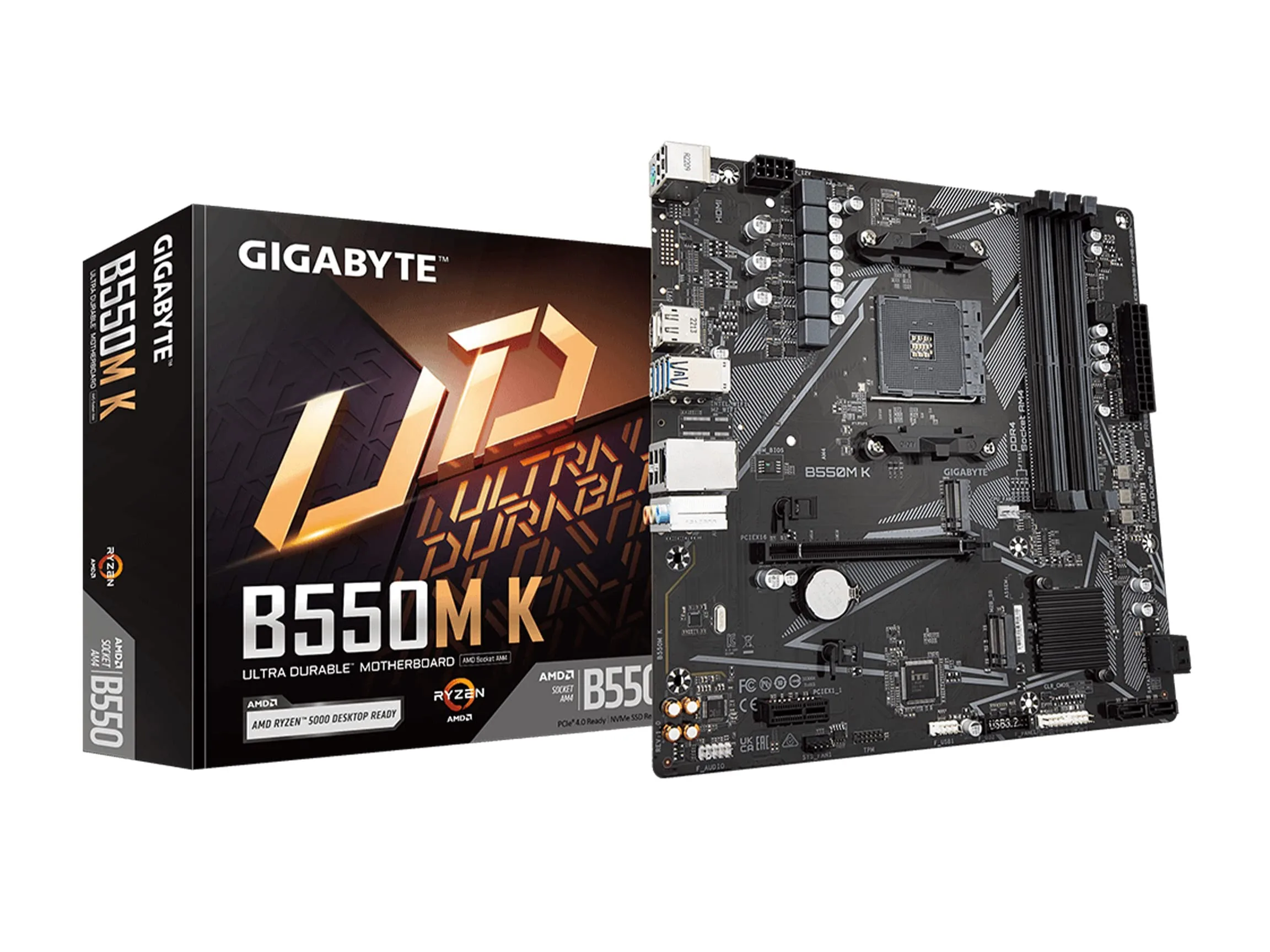 MOTHER GIGABYTE (AM4) B550M K WF6E