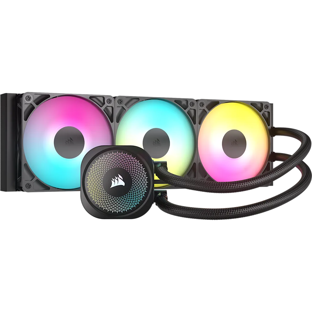 WATER COOLING CORSAIR NAUTILUS 3X CPU COOLER 360MM RS ARGB BLACK (7573)