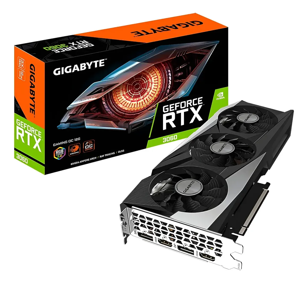 VGA GIGABYTE GEFORCE RTX 3060 GAMING OC 12G (9312)