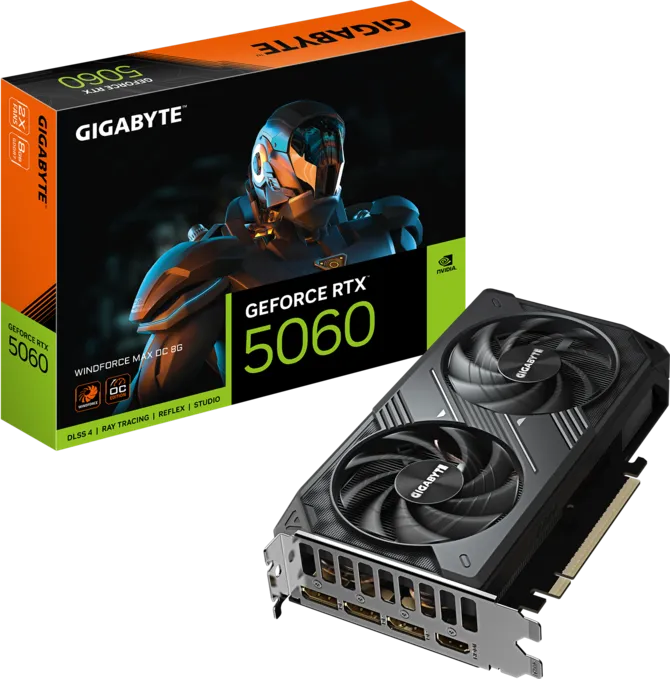 VGA GIGABYTE GEFORCE RTX 5060 WINDFORCE MAX OC 8G (6699)