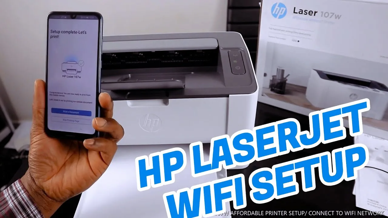 LN HP M107W LASERJET 21PPM WIFI